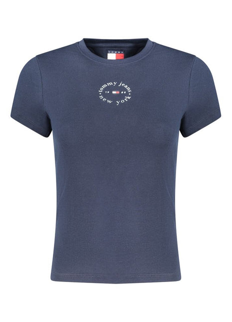 Tommy Hilfiger Blue Cotton Women's T-Shirt