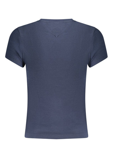 Tommy Hilfiger Blue Cotton Women's T-Shirt