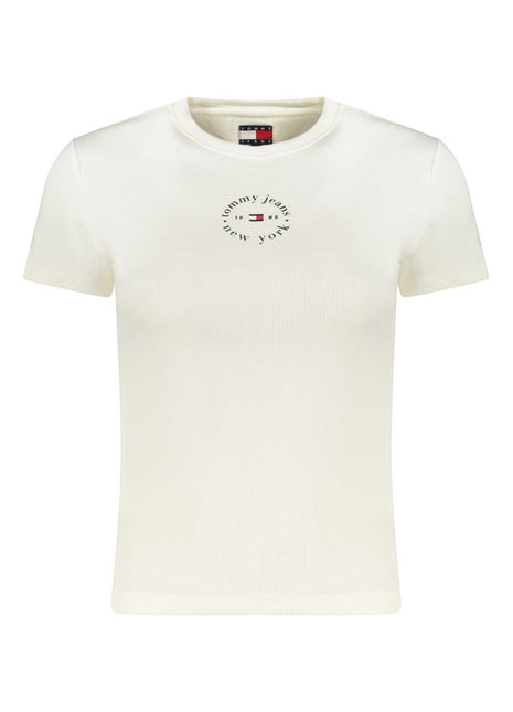 Tommy Hilfiger Bianco Cotton Women T-Shirt