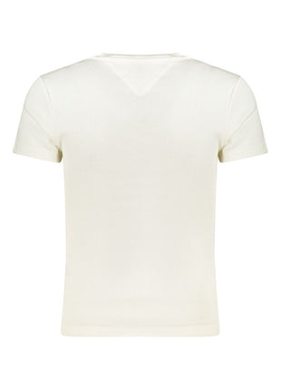 Tommy Hilfiger Bianco Cotton Women T-Shirt