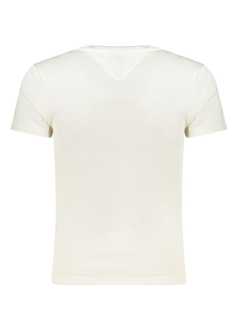 Tommy Hilfiger Bianco Cotton Women T-Shirt