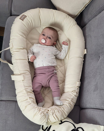 homba® baby hniezdo pre bábätko krémové
