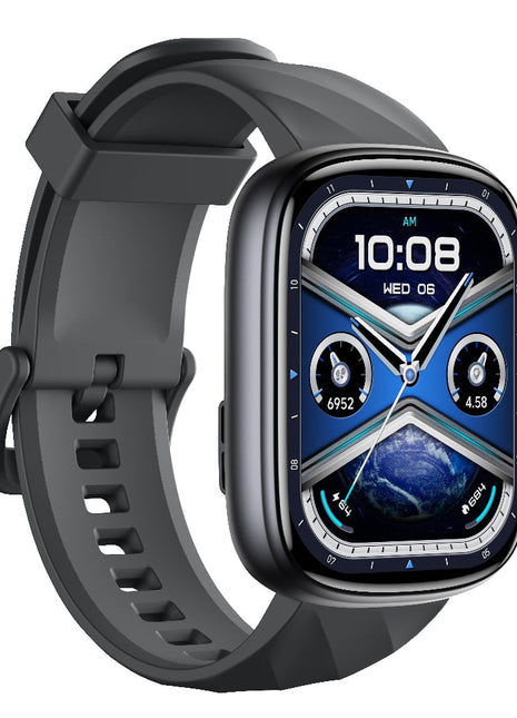 Smart Eco Drive Watch for Women, 1.95'' AMOLED Ultra-Clear Screen Activity Trackers with Heart Rate/Sleep/SpO2 Monitor, Smartwatch for iPhone/Samsung/Android