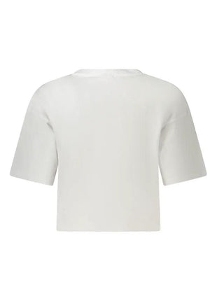 Fila White Organic Cotton Women T-Shirt