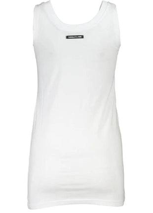 Cavalli Class Bianco Cotton Women T-Shirt