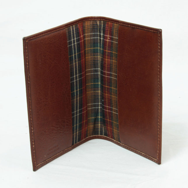 Full grain leather small diary - brown