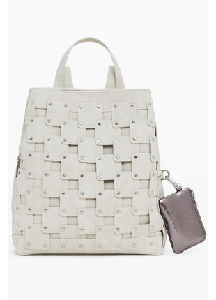 Desigual Beige Polyurethane Women Backpack