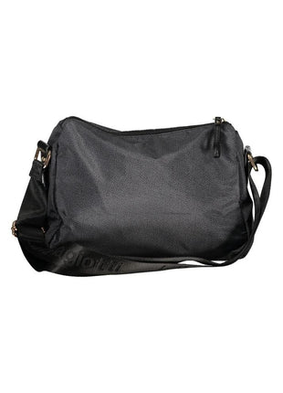 Laura Biagiotti Lorde Black Polyester Womens Crossbody Bag With Adjustable Strap