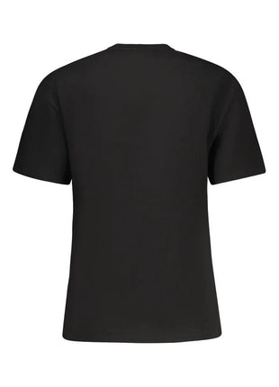 Fila Black Cotton Women T-Shirt