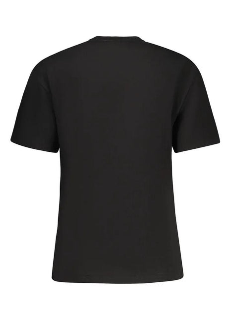 Fila Black Cotton Women T-Shirt