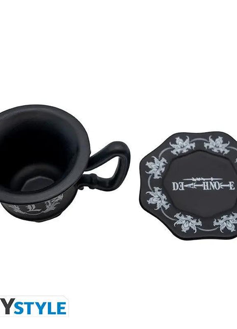 Death Note 3D mug with Saucer L's glass-1