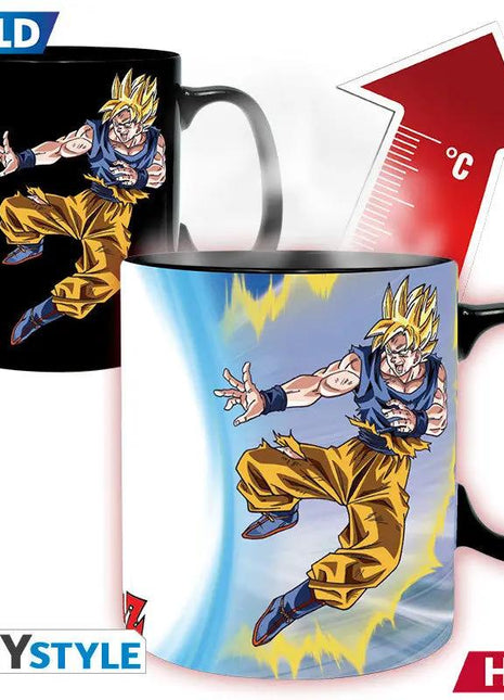 Dragon Ball heat-changing mug 460 ml DBZ/ GokuVSBuu-0