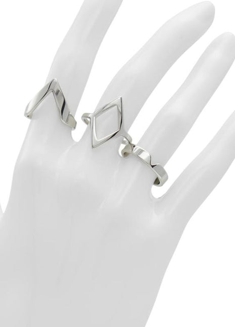 ALDO Silver Elastane Ring - xlchoice.com