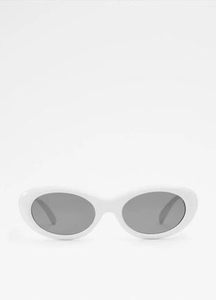 ALDO White Polycarbonate Sunglasses - xlchoice.com