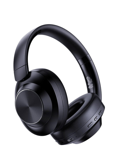 AIR PRO 5 ANC Matte Onyx Black (Active Noise Cancelling Over Ear Wireless Headphones) - XLchoice
