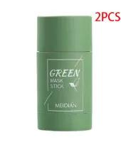 Cleansing Green Tea Mask Clay Stick Oil Control Anti-Acne Whitening Seaweed Mask Skin Care - xlchoice.com