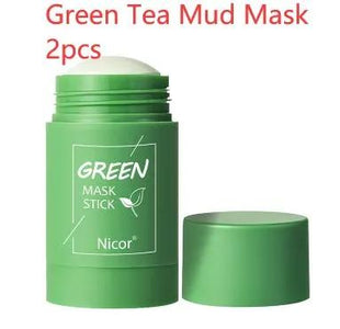 Cleansing Green Tea Mask Clay Stick Oil Control Anti-Acne Whitening Seaweed Mask Skin Care - xlchoice.com