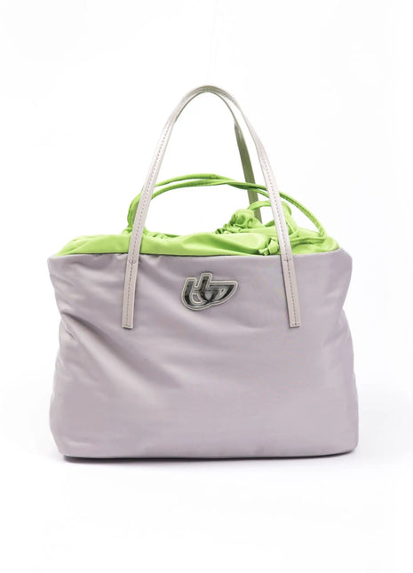 BYBLOS Gray Polyester Women Shoulder Bag - xlchoice.com