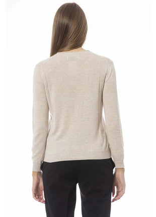 Baldinini Trend Beige Polyamide Women Sweater - XLchoice