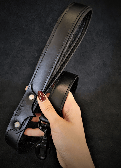 Batdog Leather Leash - xlchoice.com