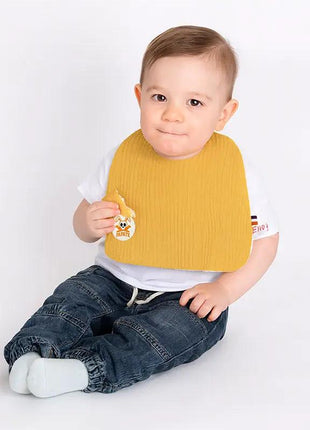 bavoir bebe en coton biologique honey papate gots