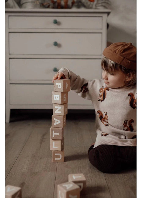 Squirrel knit sweater - XLchoice