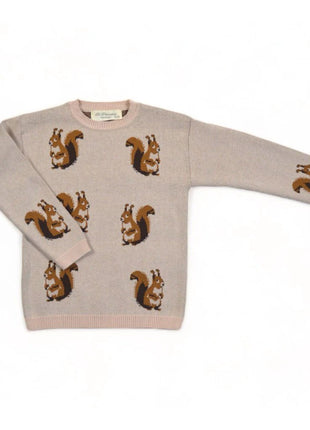 Squirrel knit sweater - XLchoice