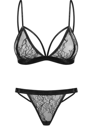 060718 Set aus Bralette Spitze und String - XL (BH 75E/80D & Panty 42) - XLchoice