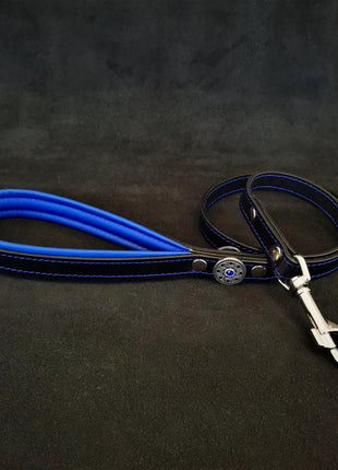Blue Leather Bijou - xlchoice.com