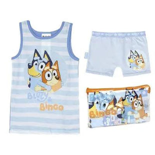 Bluey 100% cotton short pyjamas for children - up to 4 years old - xlchoice.com