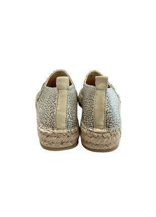 Borbonese Bicolor Fabric Sandal - XLchoice