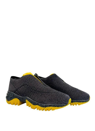 Borbonese Black Genuine Leather Sneaker - XLchoice