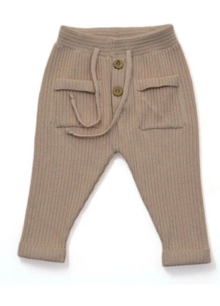Buttery Soft Knit Pants Beige - XLchoice