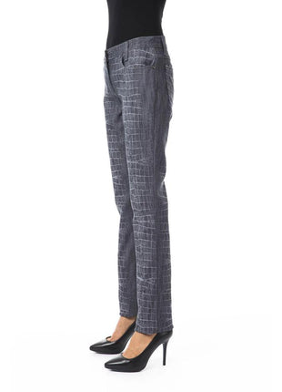 BYBLOS Black Viscose Women Pants - XLchoice