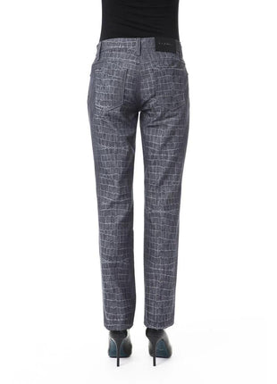 BYBLOS Black Viscose Women Pants - XLchoice