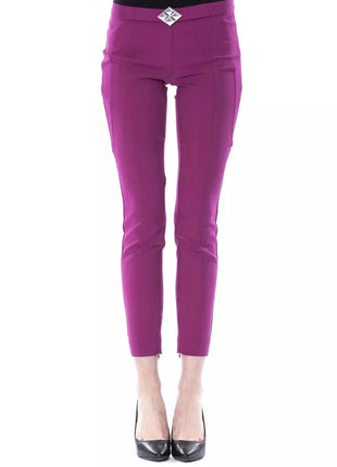 BYBLOS Purple Polyester Women Pants - XLchoice