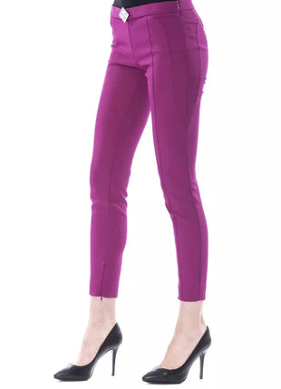 BYBLOS Purple Polyester Women Pants - XLchoice