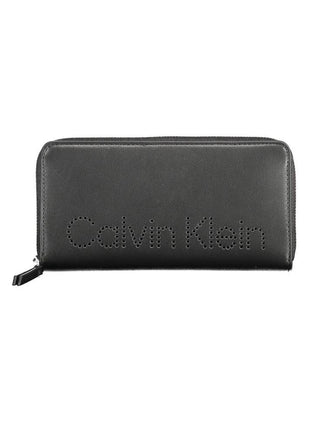 Calvin Klein Black Polyurethane Women Wallet - XLchoice