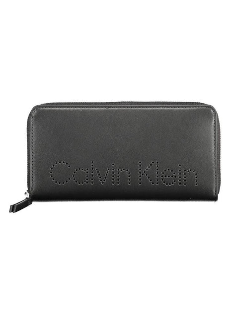 Calvin Klein Black Polyurethane Women Wallet - XLchoice