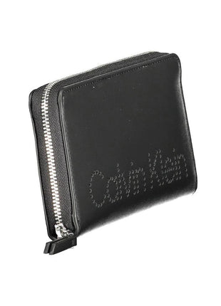 Calvin Klein Black Polyurethane Women Wallet - XLchoice