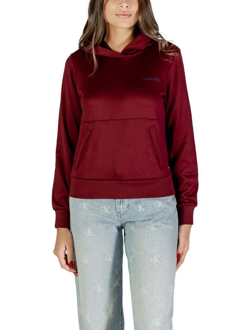 Calvin Klein Bordeaux Cotton Hoodie - XLchoice.com