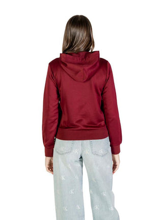 Calvin Klein Bordeaux Cotton Hoodie - XLchoice.com