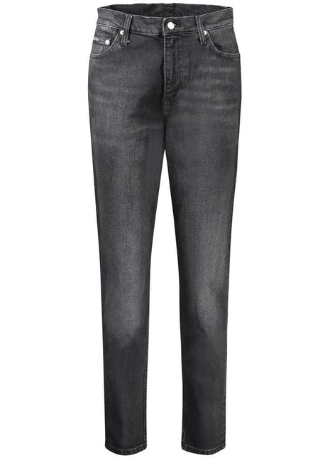 Calvin Klein Nero Cotton Women's Jean - XLchoice