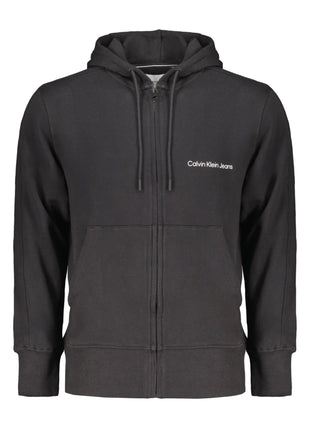 CALVIN KLEIN HERRE SORT SWEATSHIRT MED LYNLÅS - XLchoice