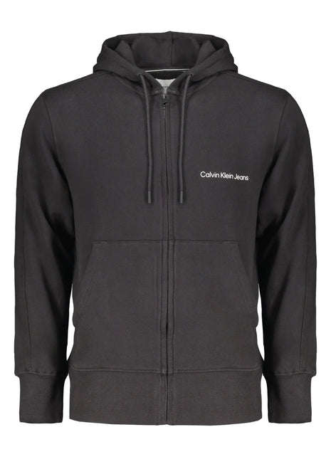 CALVIN KLEIN HERRE SORT SWEATSHIRT MED LYNLÅS - XLchoice