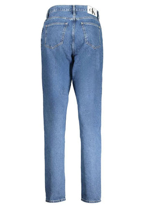 Calvin Klein Blu Cotton Womens Jeans - XLchoice