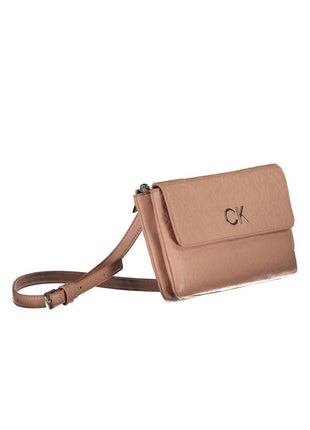 Calvin Klein Rosa Polyester Women Shoulder Bag - XLchoice