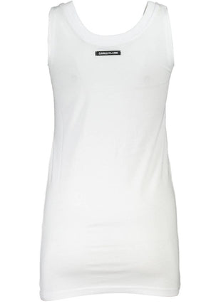 Cavalli Class Bianco Cotton Women T-Shirt - xlchoice.com