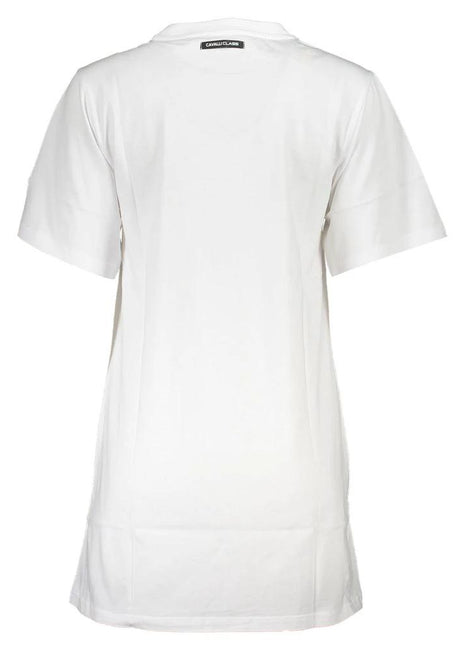Cavalli Class White Cotton Women's Dress - XLchoice
