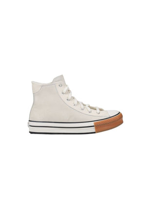 Converse Cream Leather High Top Sneakers - XLchoice